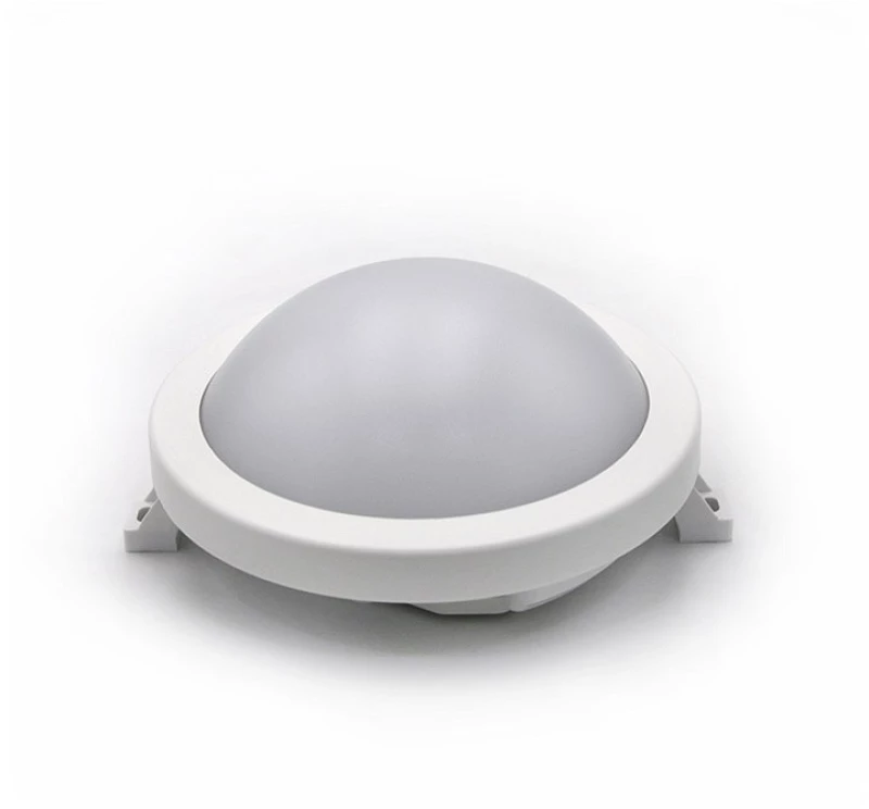 Adeleq Led Χελώνα PC Στρογγυλή Φ172mm 6W 4000K Ip64 Λευκή 21-1720610
