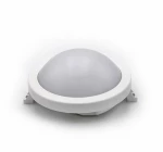 Adeleq Led Χελώνα PC Στρογγυλή Φ172mm 6W 4000K Ip64 Λευκή 21-1720610