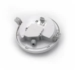 Adeleq Led Χελώνα PC Στρογγυλή Φ172mm 6W 4000K Ip64 Λευκή 21-1720610