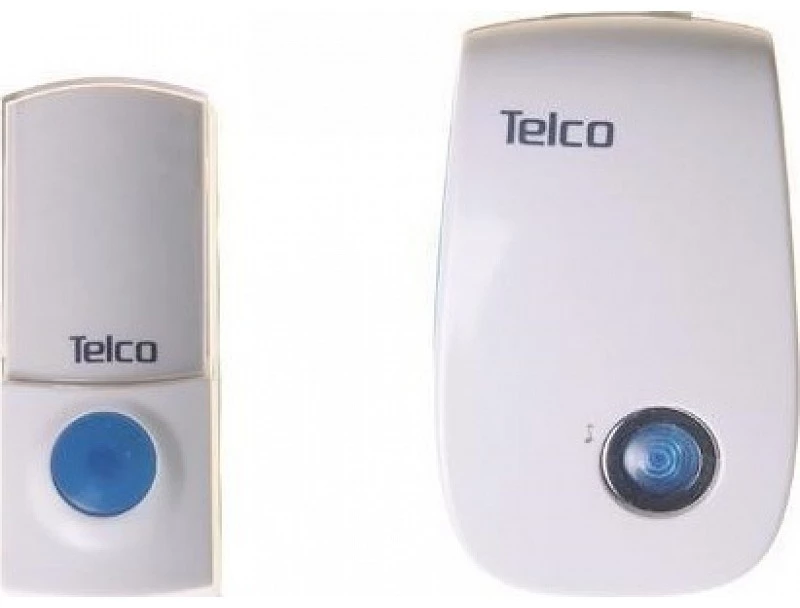 Telco Ασύρματο Κουδούνι Πόρτας Με 32 Μελωδίες Μπλε-Λευκό D-228