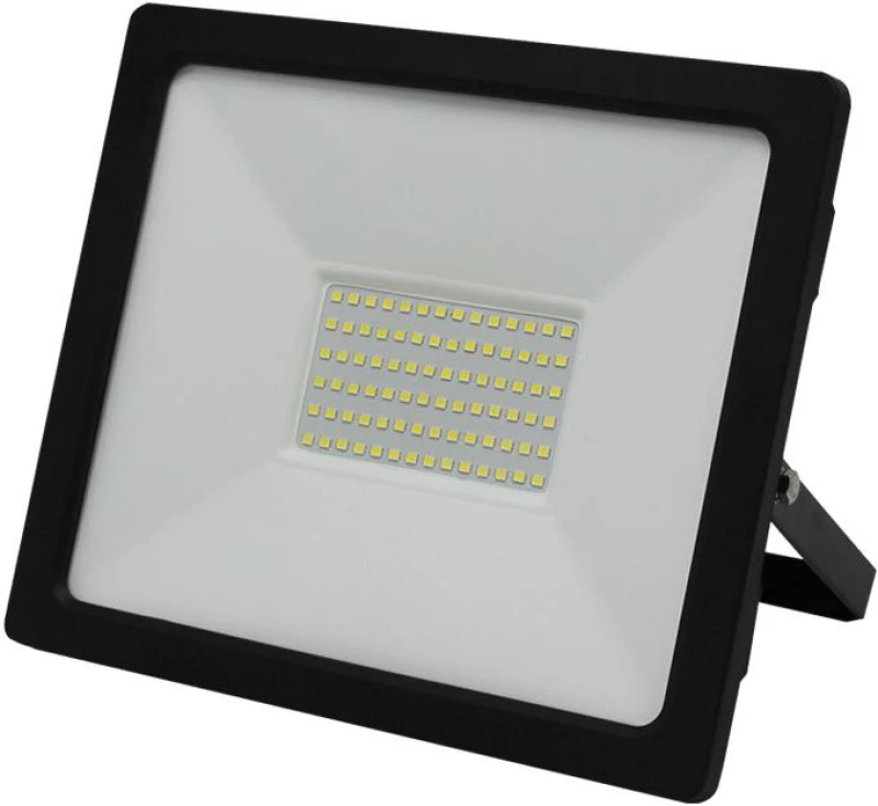 Adeleq Προβολέας LED-SMD 70W 230V 6200K IP65 Μαύρος Με 50cm Καλώδιο 3-397010