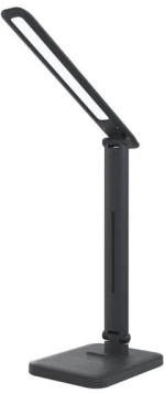 Adeleq Φωτιστικό Γραφείου LED 6W 230V/5VDC CCT 3000K-4000K-5000K Μαύρο 0-311
