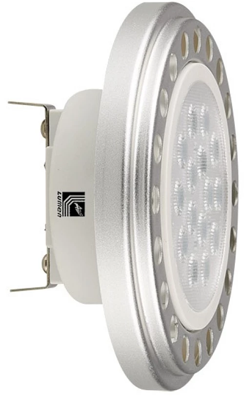 Adeleq Led Λάμπα Αλουμινίου Ar111 15W 12Vac/Dc 24° 3000Κ Θερμό 13-111241500