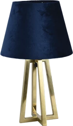 SIENA TABLE LAMP 1XE27 BRONZE/BLUE