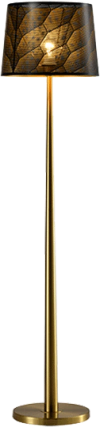 MARSEL FLOOR LAMP 1XE27 BLACK/GOLD