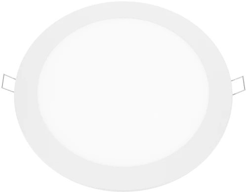 ΛΕΥΚΟ ΣΤΡΟΓΓΥΛΟ LED ΠΑΝΕΛ ΧΩΝΕΥΤΟ 18W 6500K 1800Lm Φ220mm 230V AC Ra80
