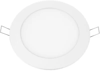 ΛΕΥΚΟ ΣΤΡΟΓΓΥΛΟ LED ΠΑΝΕΛ ΧΩΝΕΥΤΟ 12W 3000K 1040Lm Φ170mm 230V AC Ra80