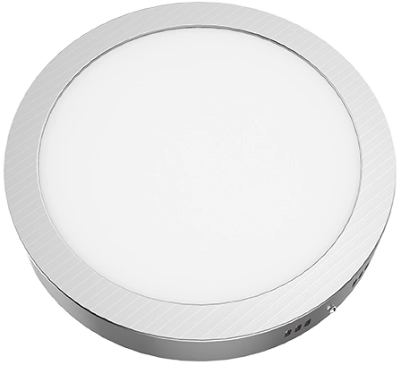 ΝΙΚΕΛ ΜΑΤ ΣΤΡΟΓΓΥΛΟ LED ΠΑΝΕΛ ΟΡΟΦΗΣ 18W 6500K 1800Lm Φ209mm 230V AC Ra80