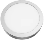 ΝΙΚΕΛ ΜΑΤ ΣΤΡΟΓΓΥΛΟ LED ΠΑΝΕΛ ΟΡΟΦΗΣ 18W 6500K 1800Lm Φ209mm 230V AC Ra80