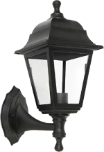 ΦΑΝΑΡΙ UPWARD 1XE27 BLACK IP44