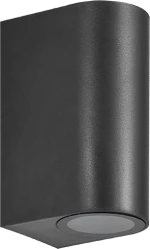 ΑΠΛΙΚΑ 2XGU10 IP54 BLACK GRF327