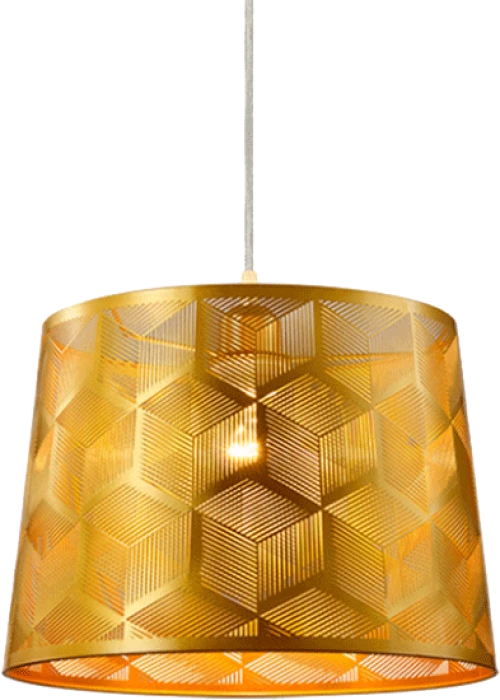 MARSEL PENDANT 1XE27 GOLD