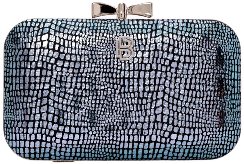 Τσάντα φάκελος clutch -JH-21990 - Μπλέ Bag to Bag