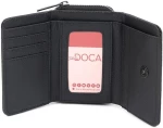 Πορτοφόλι μαύρο doca 66737