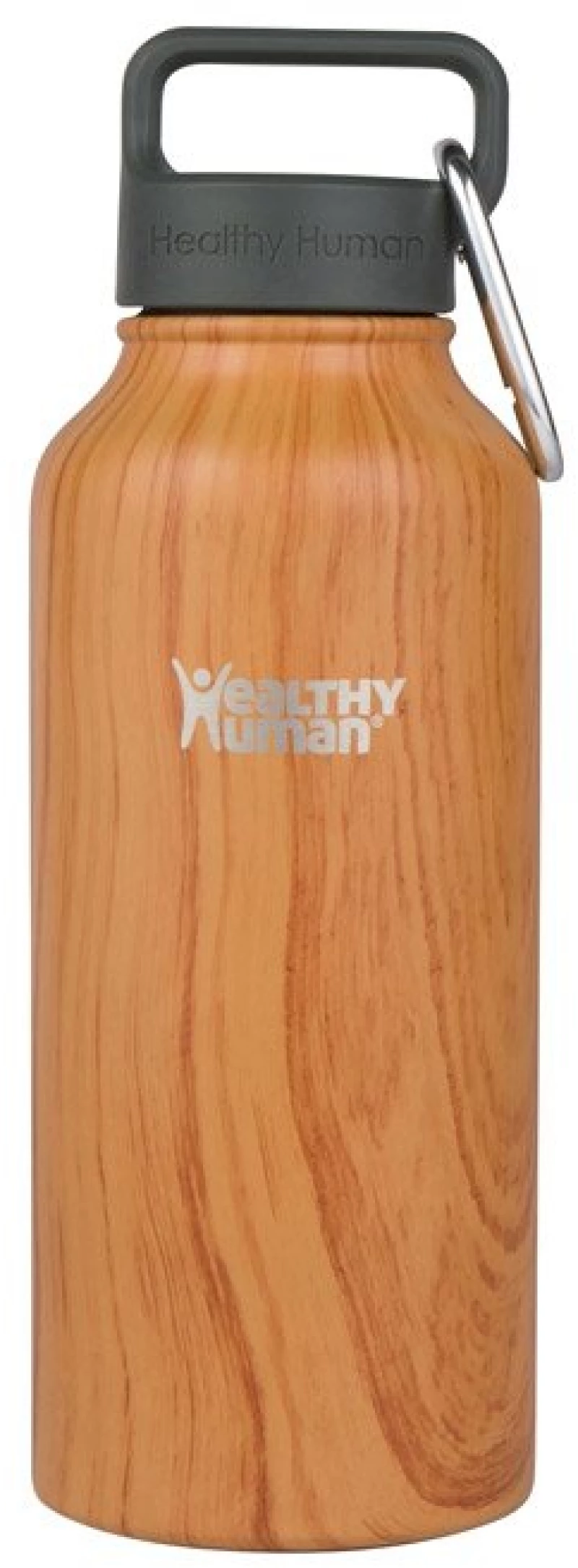 Healthy Human Ανοξείδωτο Stein Bottle 621ml Natural Wood HH-SOB41