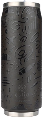 Estia Θερμος Travel cup Save the Aegean 500ml Noir Echo