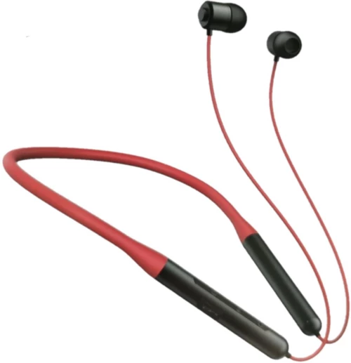 Ezra BW36 In-ear Bluetooth Handsfree Ακουστικά με Αντοχή στον Ιδρώτα Κόκκινα