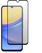 Nuon® Tempered Glass 3D/9H Full Glue/Cover Samsung Galaxy A15 Περίγραμμα Μαύρο