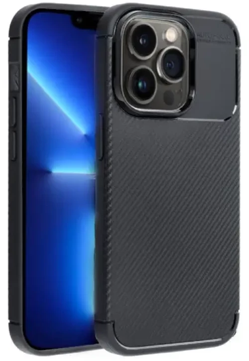 Nuon® Θήκη Carbon Premium iPhone 13 Pro Max - Μαύρο