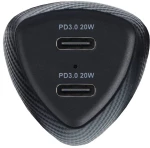 Forcell® Φορτιστής Αυτοκινήτου 40W 2x Type-C (CC50-2C) - Μαύρο