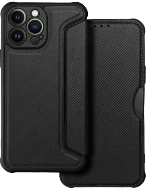 Θήκη Book RAZOR iPhone 13 Pro Max Μαύρο