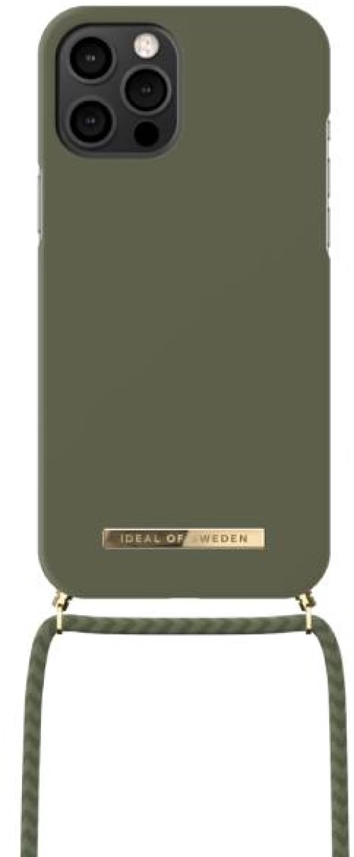 IDEAL OF SWEDEN® θήκη λαιμού Ordinary iPhone 12 Pro Max Cool Khaki - (IDONCAW21-I2067-324)