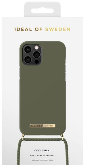 IDEAL OF SWEDEN® θήκη λαιμού Ordinary iPhone 12 Pro Max Cool Khaki - (IDONCAW21-I2067-324)