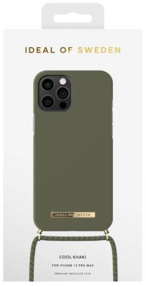 IDEAL OF SWEDEN® θήκη λαιμού Ordinary iPhone 12 Pro Max Cool Khaki - (IDONCAW21-I2067-324)