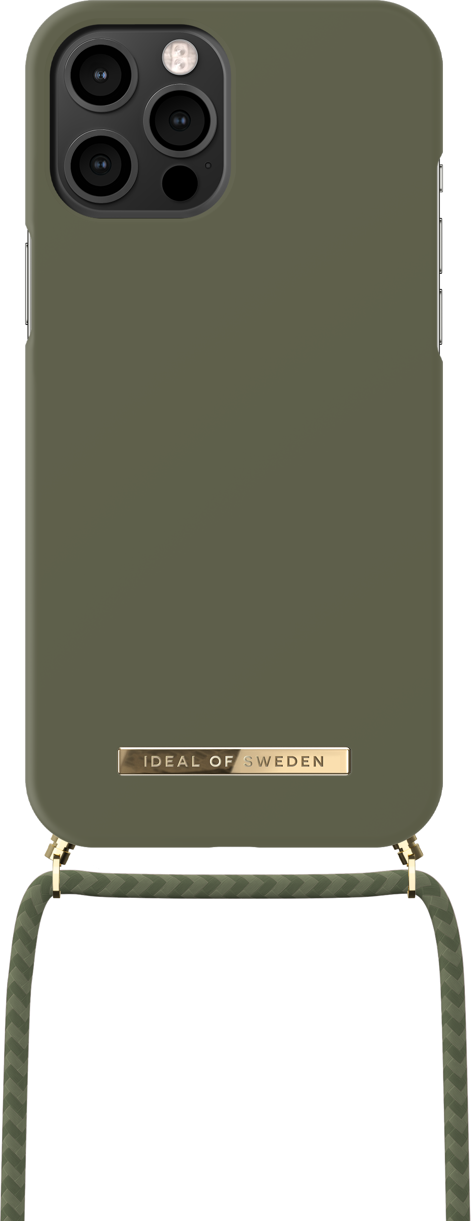 IDEAL OF SWEDEN® θήκη λαιμού Ordinary iPhone 12 Pro Max Cool Khaki - (IDONCAW21-I2067-324)