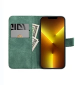 Nuon® Θήκη Book Soft Eco Leather Xiaomi Redmi Note 12 5G / Poco X5 5G - Πράσινο