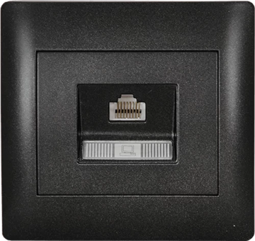 RHYME COMPUTER SOCKET GRAPHITE METALLIC