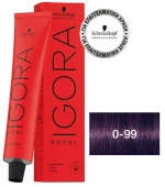 Schwarzkopf Professional Igora Royal 60ml 0-99 Βιολέ Μίξτον 60ml