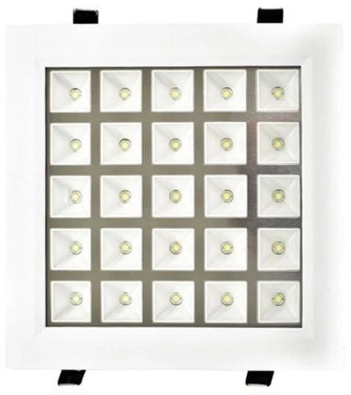LED φωτιστικό οροφής λευκό φως 25W 220V - LED PANEL LIGHT SQUARE WHITE 15339
