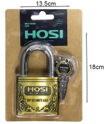 Hosi Λουκέτο Ασφαλείας Z6-70H - Padlock 93360-3