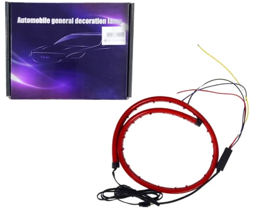 LED διακοσμητική ταινία αυτοκινήτου κόκκινο - LED Red car stripe 1014635