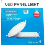 LED φωτιστικό οροφής λευκό φως 12-24W – LED PANEL ROUND 220V WHITE