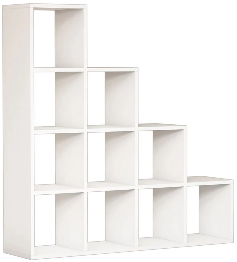 ΒΙΒΛΙΟΘΗΚΗ ΜΕΛΑΜΙΝΗΣ ΛΕΥΚΟ 120x30x123,6Υεκ.FB99238.11