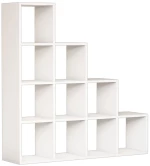 ΒΙΒΛΙΟΘΗΚΗ ΜΕΛΑΜΙΝΗΣ ΛΕΥΚΟ 120x30x123,6Υεκ.FB99238.11