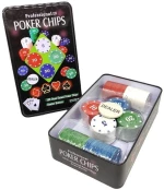 Σετ 100 Μάρκες Πόκερ Σε Μεταλλικό Κουτί - Professional poker chips 2691900