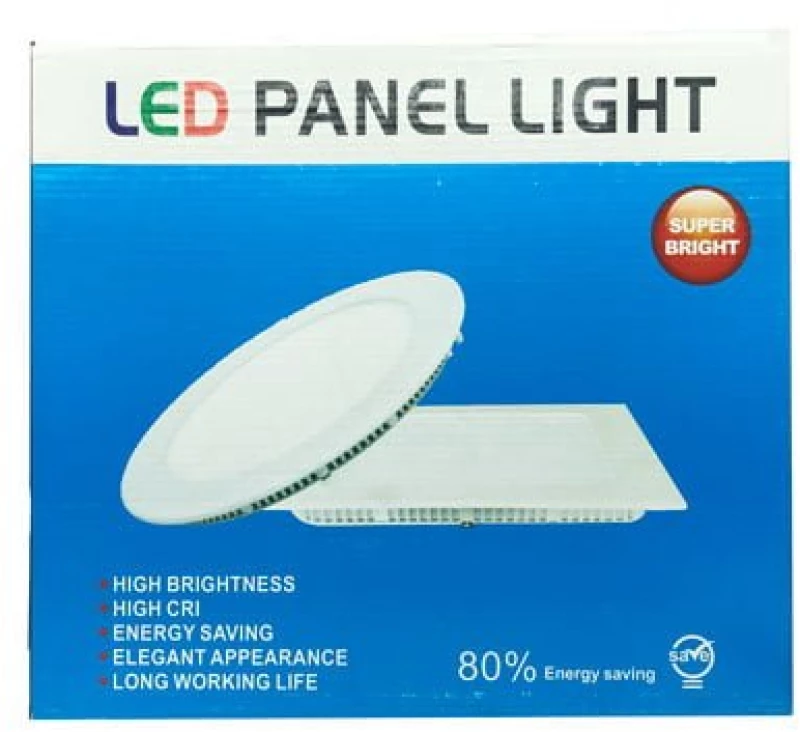 LED φωτιστικό οροφής λευκό φως 18-24W - LED PANEL SQUARE 220V WHITE