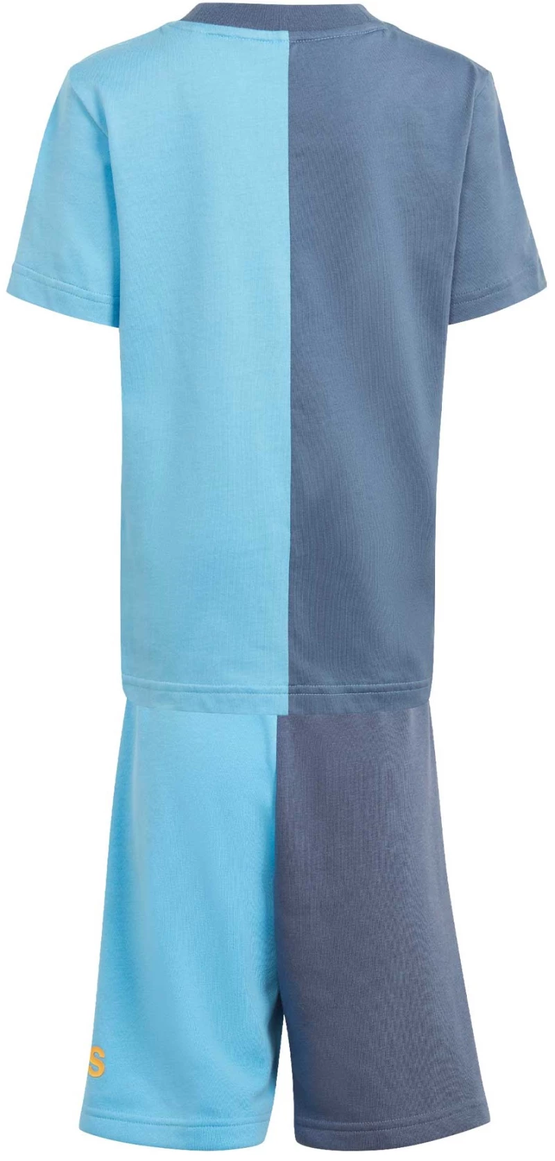 ADIDAS KIDS SET ESSENTIALS COLORBLOCK REGULAR FIT COTTON BLUE/YELLOW IS2677