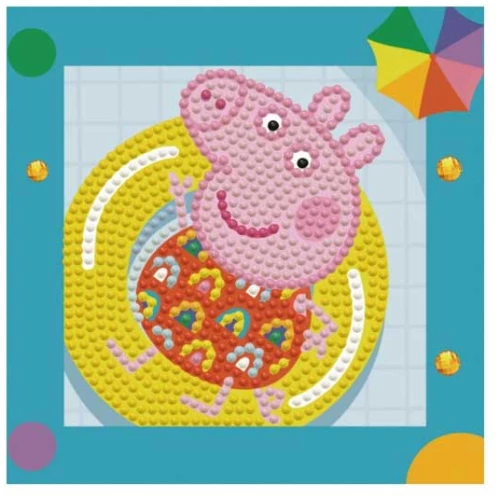 Diamond Dotz Κάρτα Diamond Painting Κιτ Peppa Pig