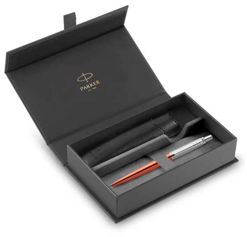 Parker Jotter Core Chelsea Orange CT Ballpen  + Στυλοθήκη