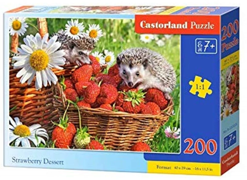 Παζλ Castorland 200τμχ. Strawberry Desert 40x29cm B-222025