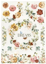Stamperia Ριζόχαρτο Decoupage A4 Garden of Promises Dreams