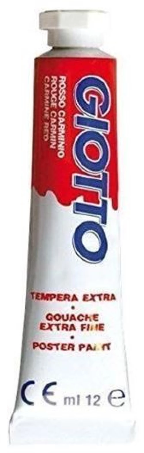 Τέμπερα Giotto Σωληνάριο 12ml Κόκκινο Carmin 352009