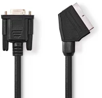 Nedis Scart Cable (Cvgl31550bk20) (Nedcvgl31550bk20)