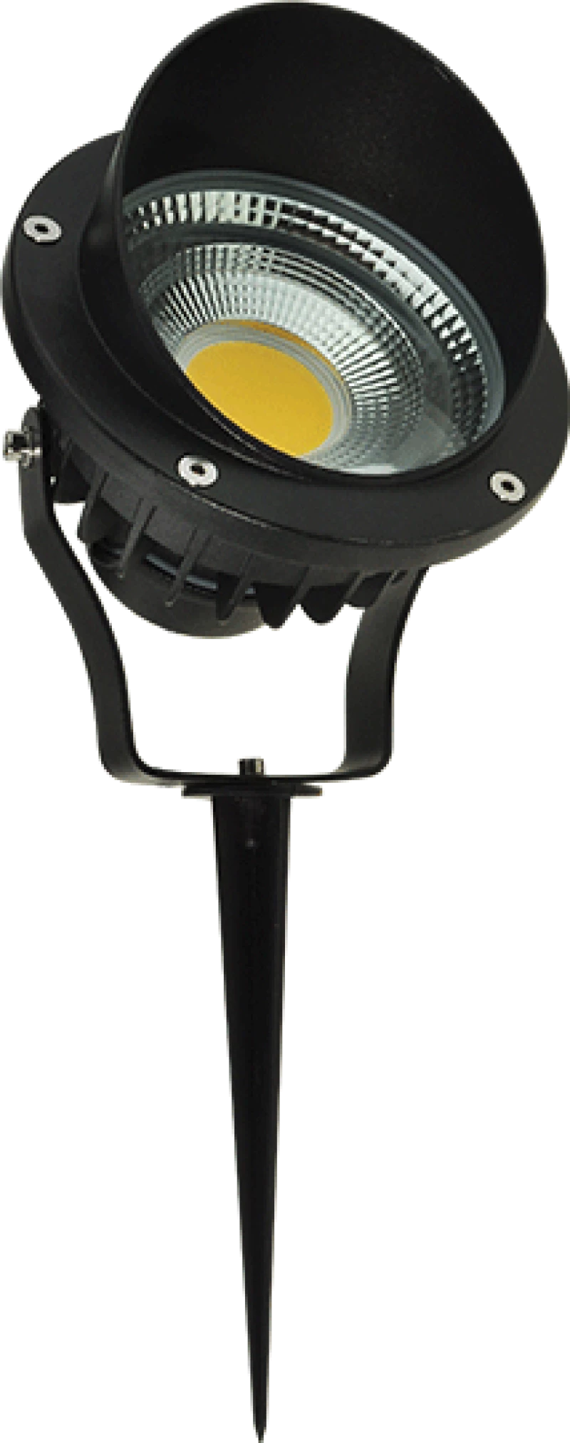 LED ΣΠΟΤ  ΜΕ ΛΟΓΧΗ LED 15W 4000K IP65 220V 60°