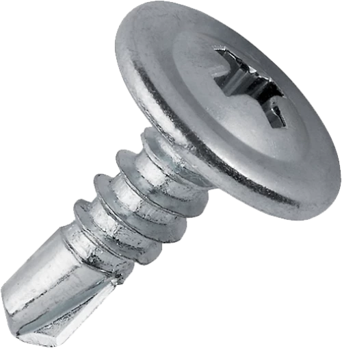 SELF DRILLING SCREW WITH TRUSS WASHER HEAD PH2 4.2x16mm