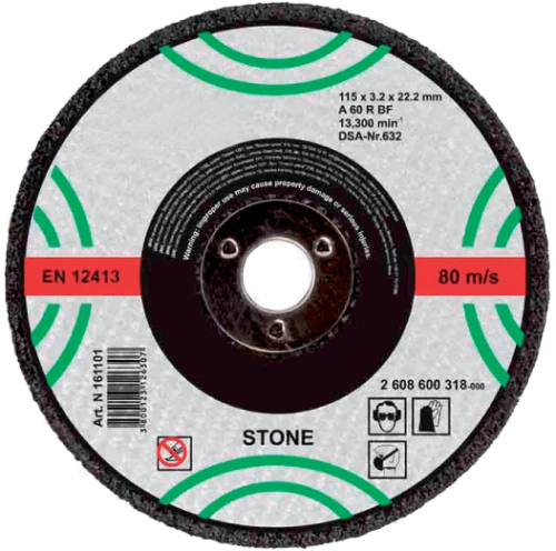 CUTTING DISC STONE 125x3.2x22.2mm